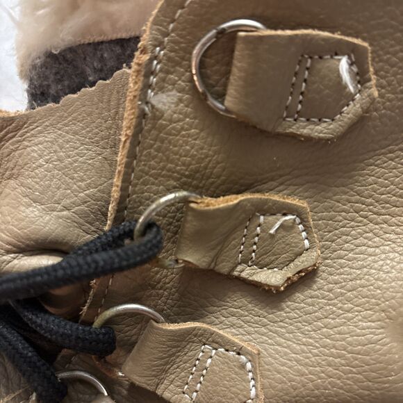 Vintage Sorel Caribou Duck Insulated Leather Winter Boots Waterproof Women Sz 10 - Picture 15 of 16